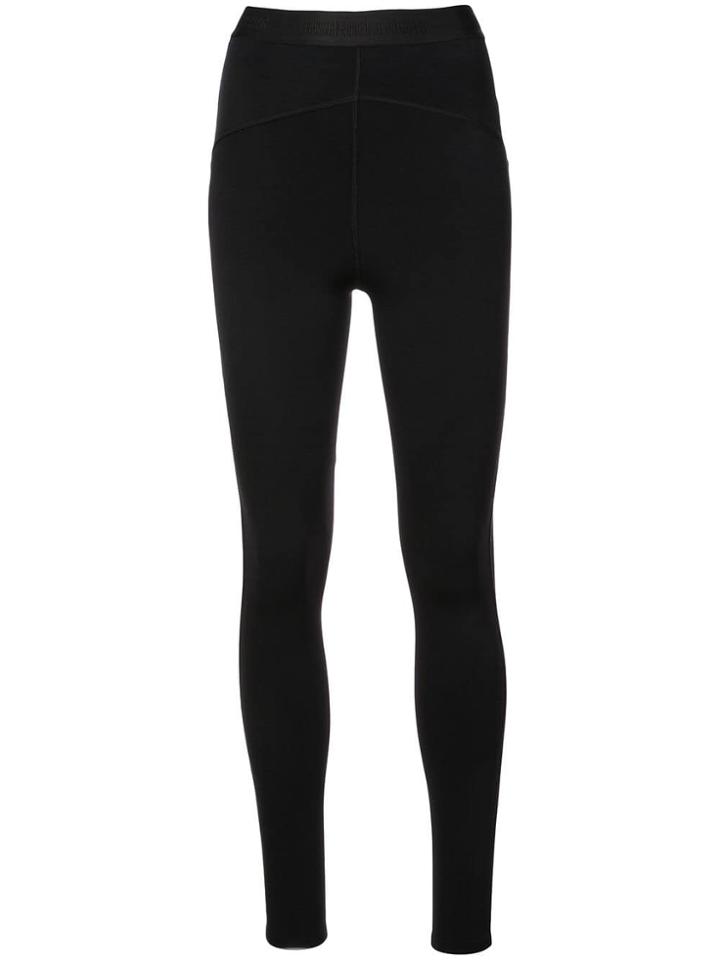 Cushnie High Waisted Leggings - Black