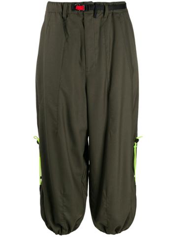 Poliquant Loose-fit Trousers - Green