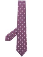 Ermenegildo Zegna Xxx Jacquard Woven Tie - Purple