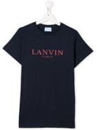 Lanvin Enfant Teen Lanvin Logo T-shirt - Blue