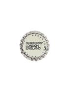 Burberry Logo Bottle Cap Brooch - Metallic