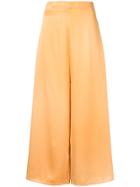 Pose Arazzi Wide Leg Trousers - Yellow & Orange