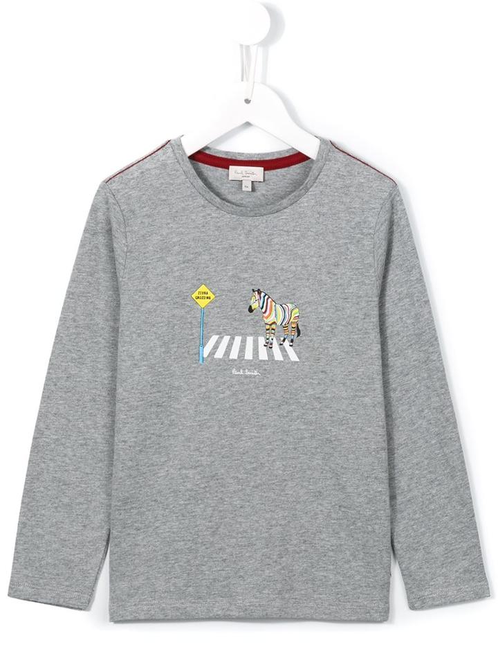 Paul Smith Junior Zebra Crossing T-shirt