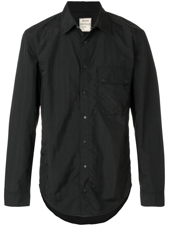 Zadig & Voltaire Fitted Lightweight Jacket - Black