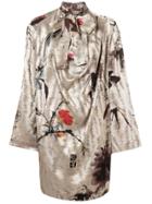 Vivienne Westwood Long-sleeve Flared Dress - Neutrals