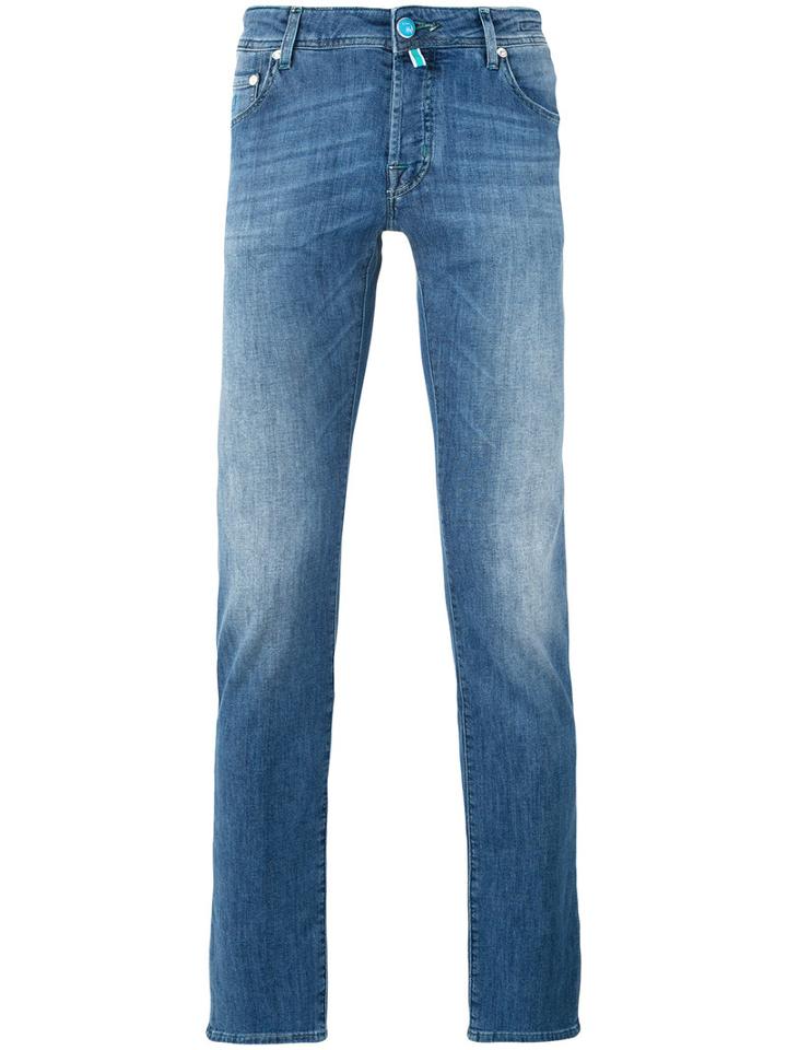 Jacob Cohen - Slim Fit Jeans - Men - Cotton/polyester/spandex/elastane - 36, Blue, Cotton/polyester/spandex/elastane