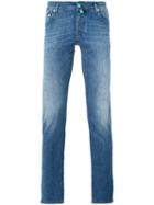 Jacob Cohen - Slim Fit Jeans - Men - Cotton/polyester/spandex/elastane - 36, Blue, Cotton/polyester/spandex/elastane