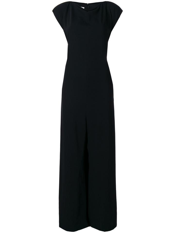 Mm6 Maison Margiela Plain Jumpsuit - Black