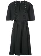 Derek Lam Caplet Dress With Stud Detail - Black