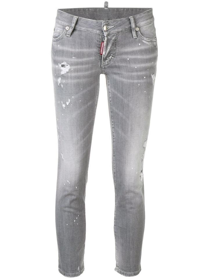Dsquared2 Jennifer Cropped Jeans - Grey