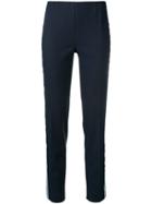 P.a.r.o.s.h. Contrast Side Stripe Trousers - Blue