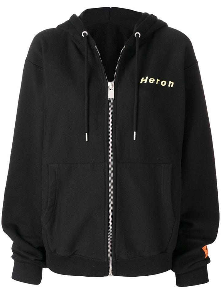 Heron Preston Oversized Hoodie - Black