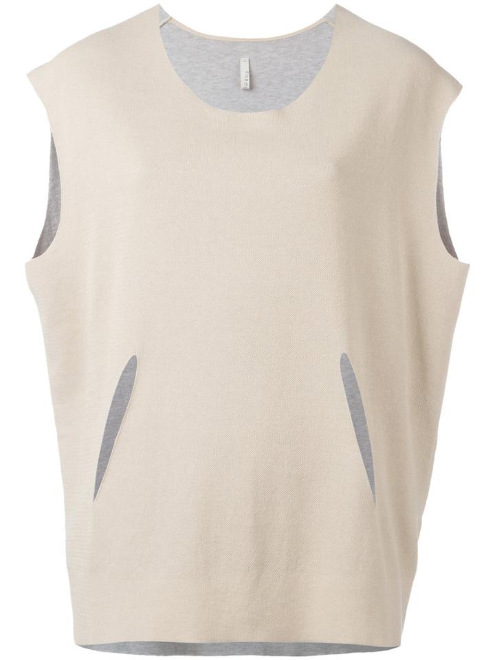 Boboutic - Cut-out Detail Blouse - Women - Cotton/polyamide - S, Women's, Nude/neutrals, Cotton/polyamide