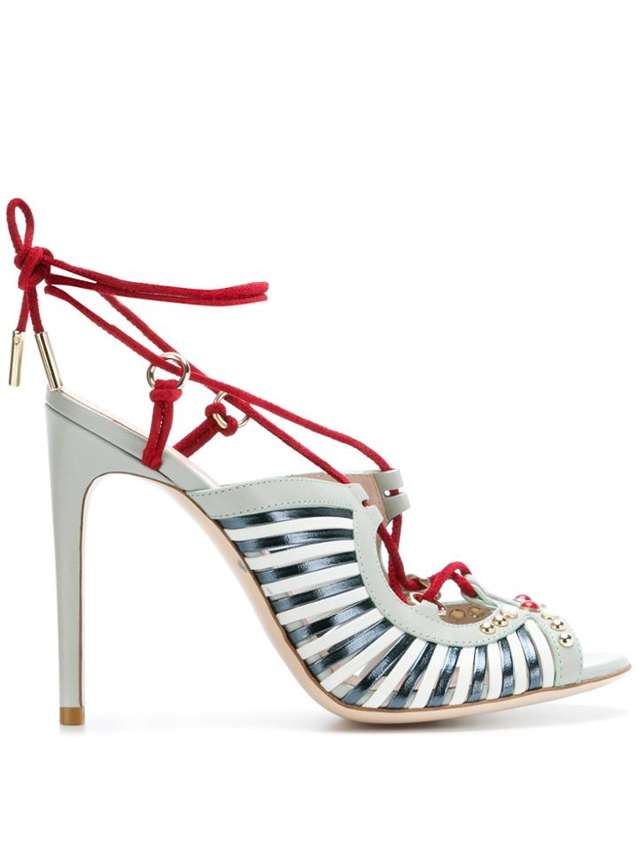 Pollini Tied Sandals - Multicolour