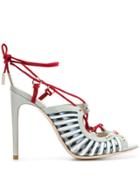 Pollini Tied Sandals - Multicolour