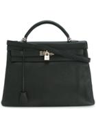 Hermès Pre-owned Kelly 40 Two-way Handbag - Black