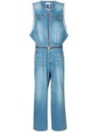 Facetasm Denim Jumpsuit - Blue