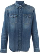 Maison Margiela Washed Denim Jacket, Men's, Size: M, Blue, Cotton