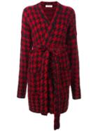 A.f.vandevorst 'thursday' Cardi-coat, Women's, Size: 36, Red, Mohair/wool/polyamide