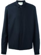 Stephan Schneider Shirt Jacket, Men's, Size: Small, Blue, Polyester/cashmere/wool