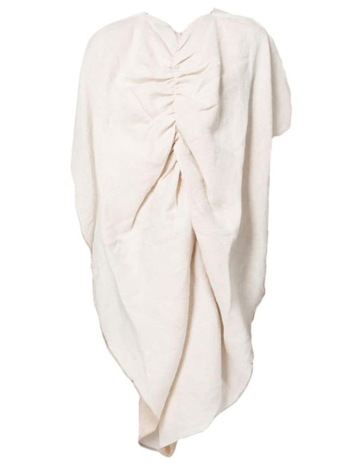 Marques'almeida Draped Asymmetric Top - Neutrals
