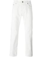 Roberto Cavalli Pegasus Regular Jeans, Men's, Size: 34, White, Cotton/spandex/elastane