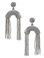 Camila Klein Multiple Chains Long Earrings - Metallic