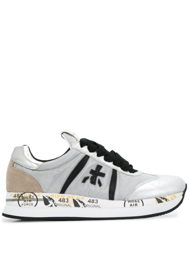 Premiata Conny Sneakers - Silver