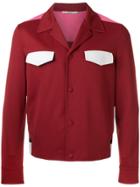 Valentino Technical Jersey Blouson Jacket - Red