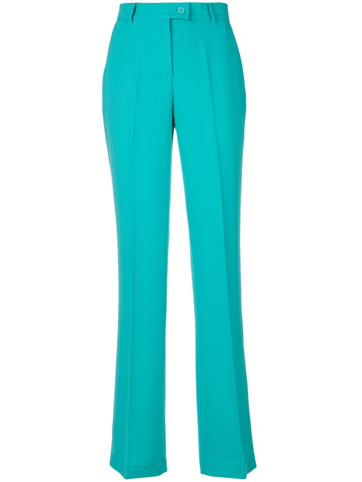Pinko Draped Palazzo Pants - Blue
