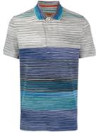 Missoni Marled Polo T-shirt - Blue