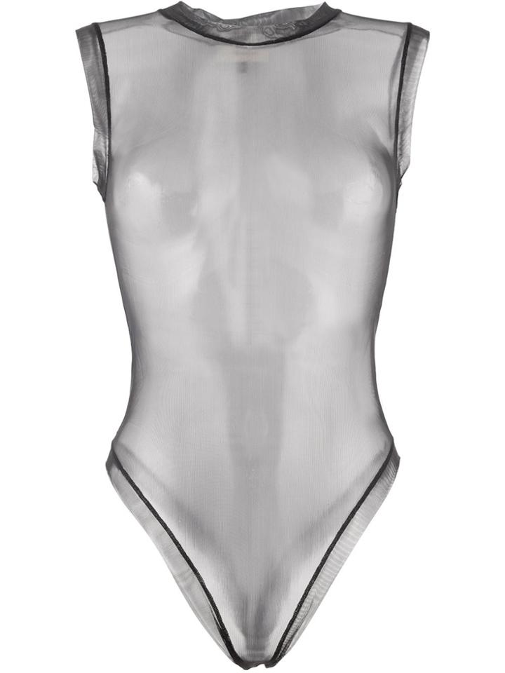 Murmur 'bare' Bodysuit - Black