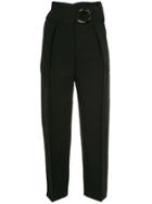 Petar Petrov Herma Tailored High Waisted Pants - Black