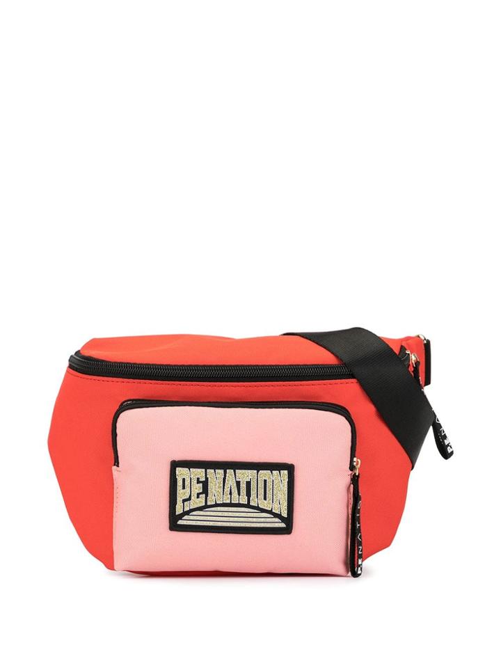 P.e Nation Overshot Belt Bag - Red