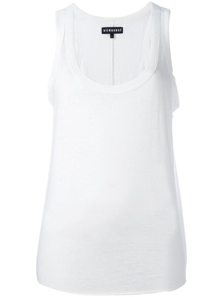 Nsf 'zuma' Tank, Women's, Size: Small, White, Cotton/polyester/rayon