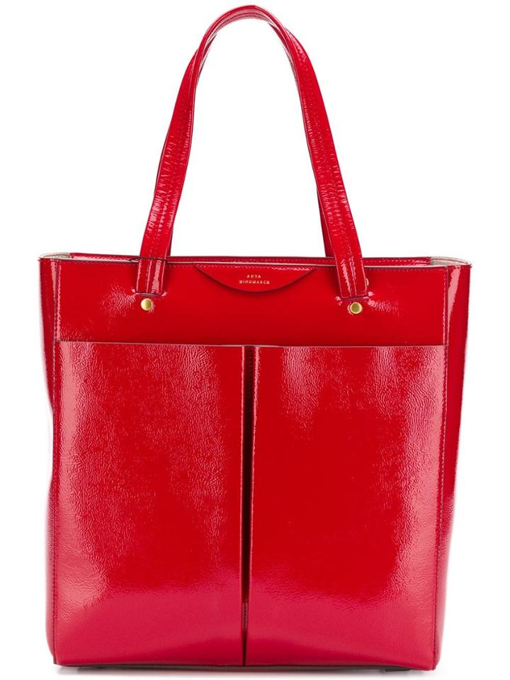 Anya Hindmarch Nevis Tote Bag - Red