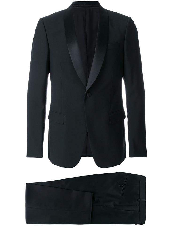 Z Zegna Two Piece Evening Suit - Black