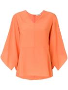 Etro Draped Shift Blouse - Yellow