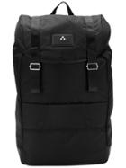 Peuterey Logo Plaque Backpack - Black