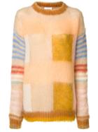Chloé Graphic Knitted Sweater - Nude & Neutrals