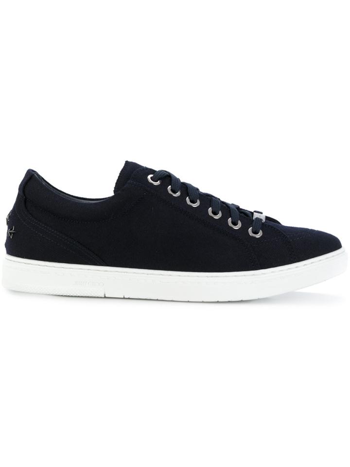Jimmy Choo Lace-up Sneakers - Blue