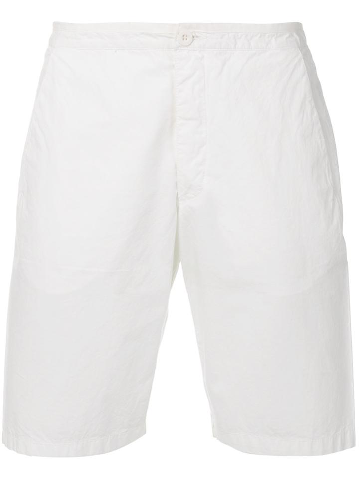 Romeo Gigli Vintage Classic Bermuda Shorts - White