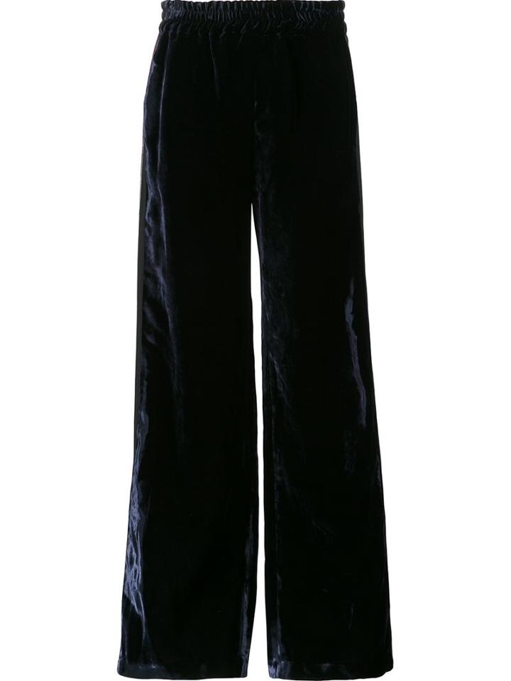 Faith Connexion Velvet Effect Palazzo Pants
