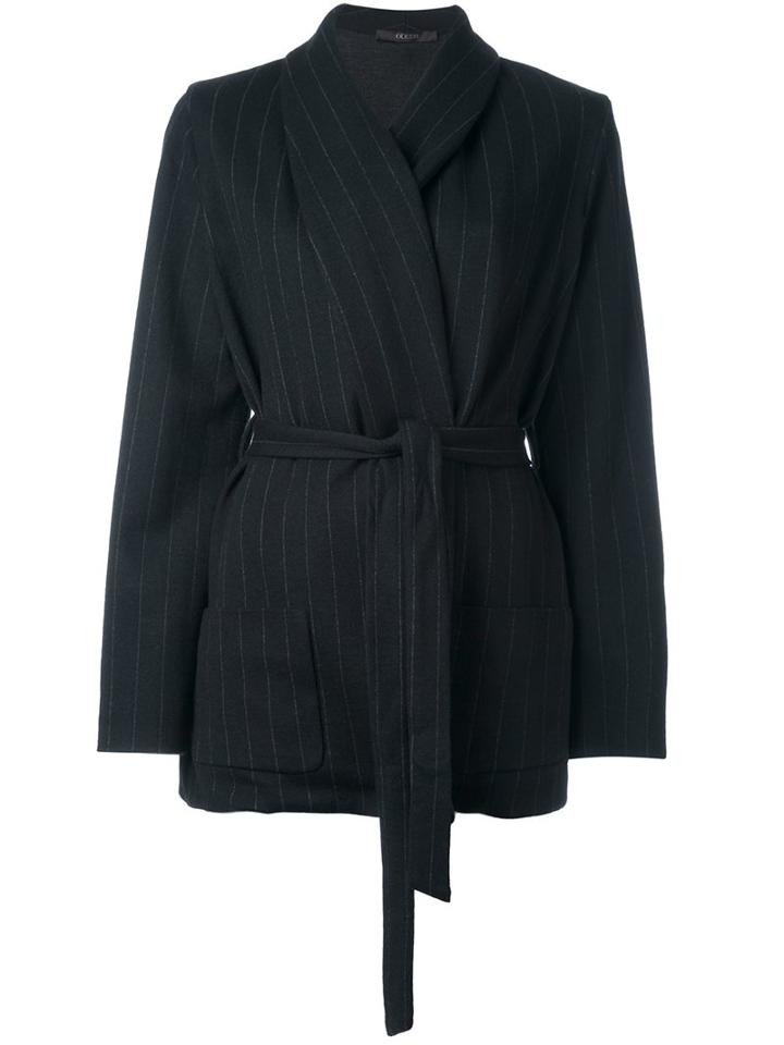 Odeeh Pinstripe Fitted Jacket