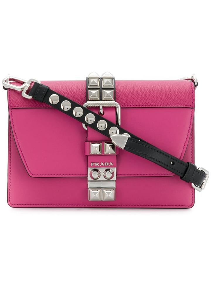 Prada Elektra Small Shoulder Bag - Pink