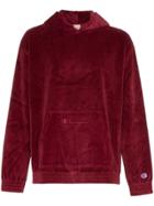 Champion Reverse Weave Hooded Jumper - Red