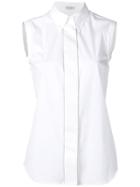 Brunello Cucinelli Sleeveless Button-up - White