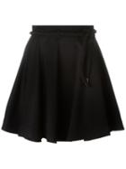 Kenzo Rope Skater Skirt, Women's, Size: 34, Black, Spandex/elastane/virgin Wool