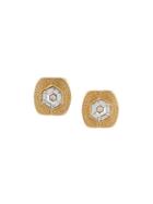 Chanel Vintage Oversized Clip-on Stud Earrings