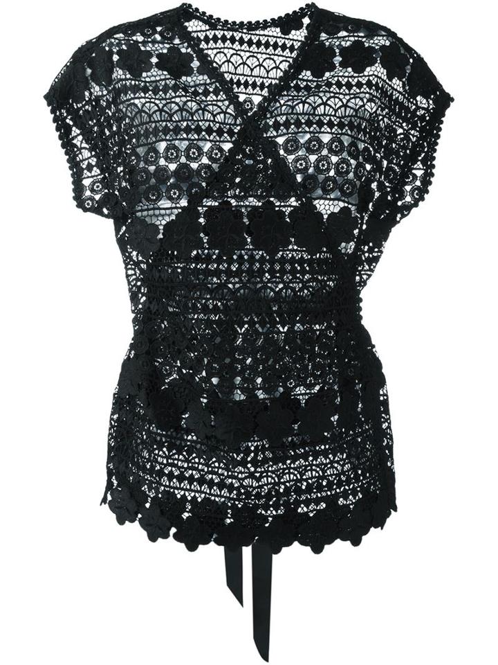 Ermanno Scervino Crochet Top